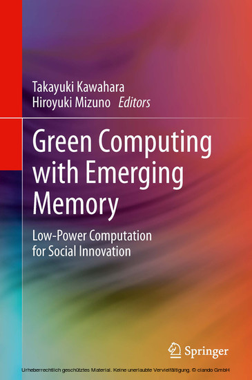 Green Computing with Emerging Memory main product photo
