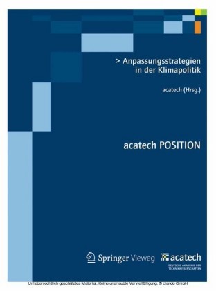 Anpassungsstrategien in der Klimapolitik