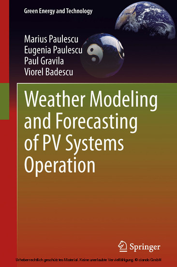 Weather Modeling and Forecasting of PV Systems Operation main product photo