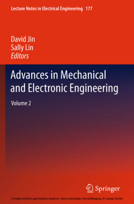 Advances in Mechanical and Electronic Engineering
