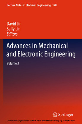 Advances in Mechanical and Electronic Engineering