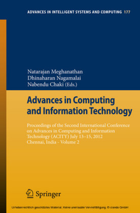 Advances in Computing and Information Technology