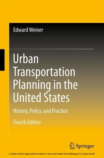 Urban Transportation Planning in the United States main product photo