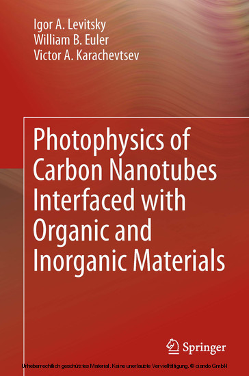 Photophysics of Carbon Nanotubes Interfaced with Organic and Inorganic Materials main product photo