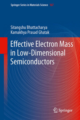 Effective Electron Mass in Low-Dimensional Semiconductors