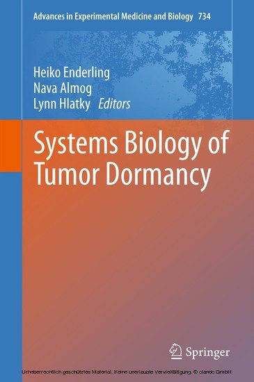 Systems Biology of Tumor Dormancy main product photo