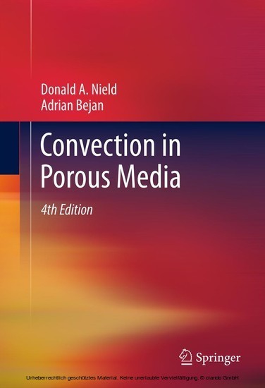 Convection in Porous Media main product photo