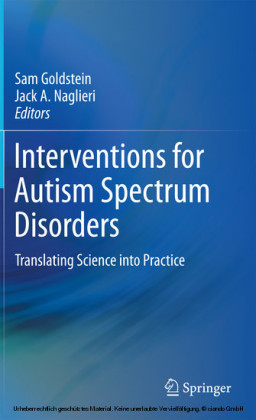 Interventions for Autism Spectrum Disorders