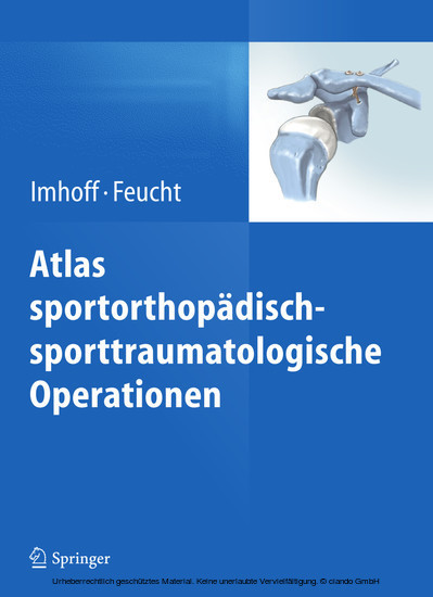 Atlas sportorthopädisch-sporttraumatologische Operationen main product photo
