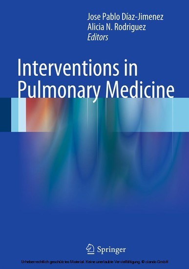 Interventions in Pulmonary Medicine main product photo