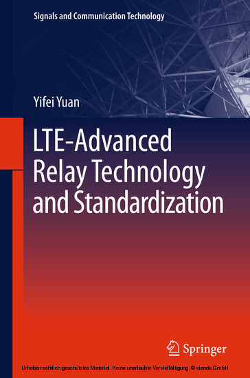 LTE-Advanced Relay Technology and Standardization main product photo