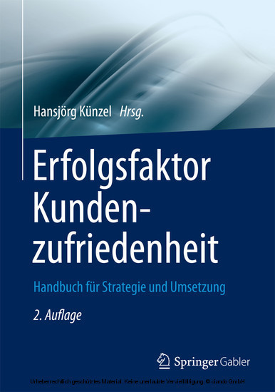 Erfolgsfaktor Kundenzufriedenheit main product photo