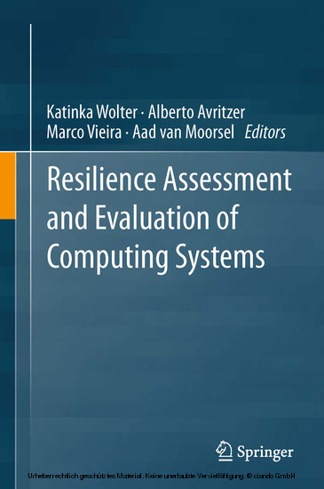 Resilience Assessment and Evaluation of Computing Systems main product photo
