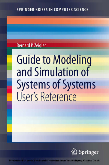 Guide to Modeling and Simulation of Systems of Systems main product photo