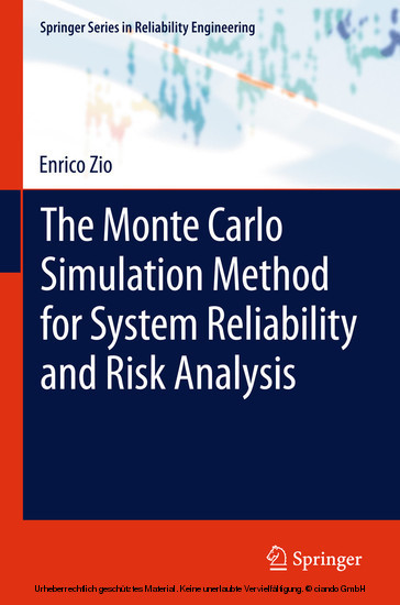 The Monte Carlo Simulation Method for System Reliability and Risk Analysis main product photo