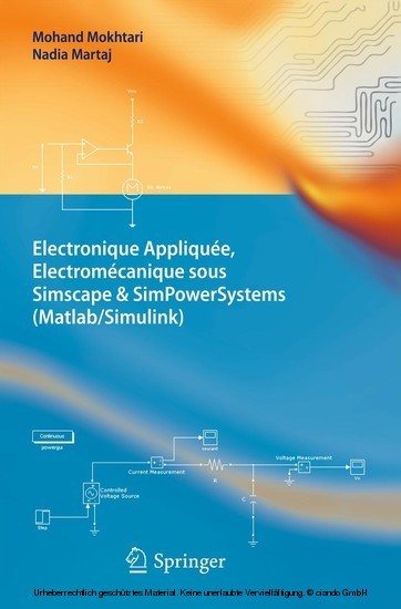 Electronique Appliquée, Electromécanique sous Simscape & SimPowerSystems (Matlab/Simulink) main product photo