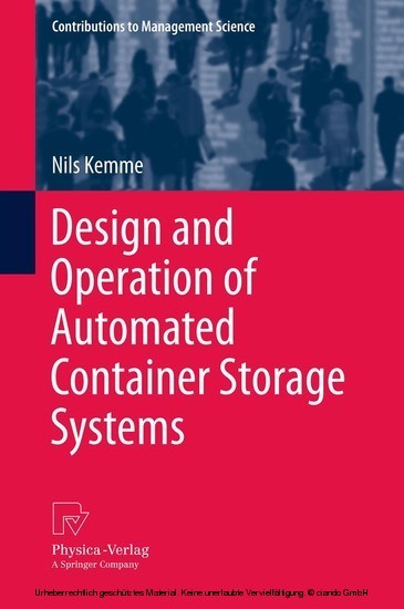 Design and Operation of Automated Container Storage Systems main product photo
