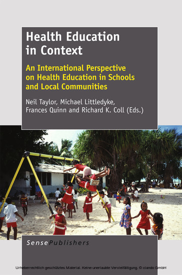 Health Education in Context: An International Perspective on Health Education in Schools and Local Communities main product photo