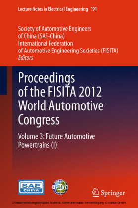 Proceedings of the FISITA 2012 World Automotive Congress. Vol.3