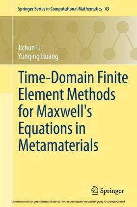 Time-Domain Finite Element Methods for Maxwell's Equations in Metamaterials