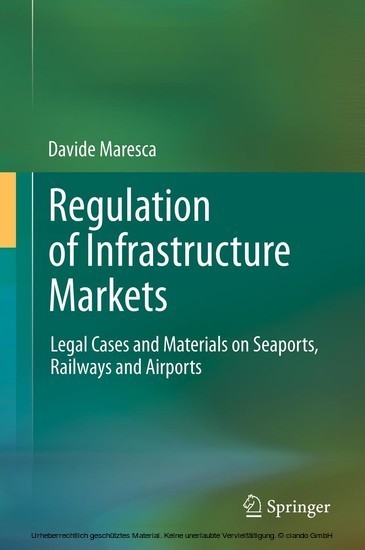 Regulation of Infrastructure Markets main product photo
