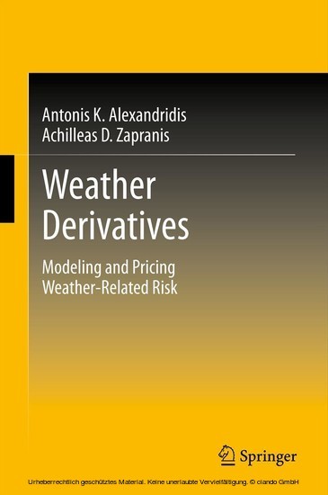 Weather Derivatives main product photo