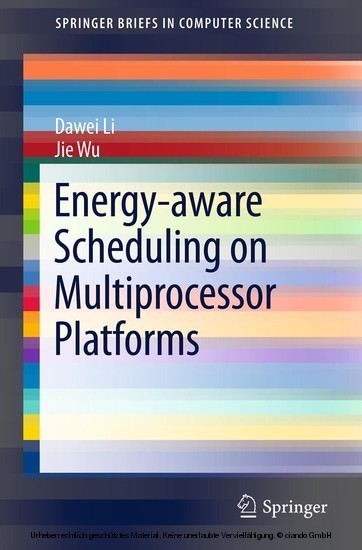 Energy-aware Scheduling on Multiprocessor Platforms main product photo