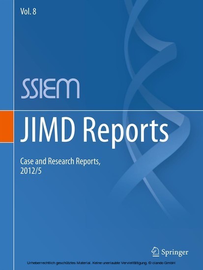 JIMD Reports - Case and Research Reports, 2012/5 main product photo