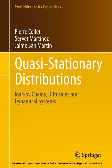 Quasi-Stationary Distributions main product photo