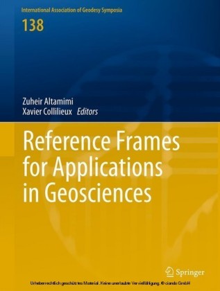 Reference Frames for Applications in Geosciences