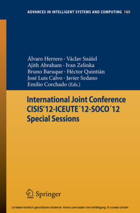 International Joint Conference CISIS'12-ICEUTE´12-SOCO´12 Special Sessions