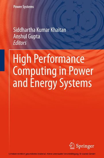 High Performance Computing in Power and Energy Systems main product photo