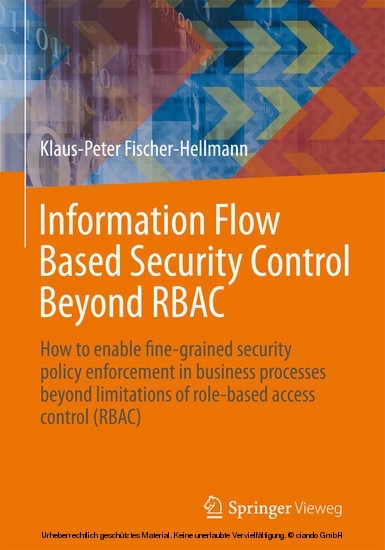 Information Flow Based Security Control Beyond RBAC main product photo