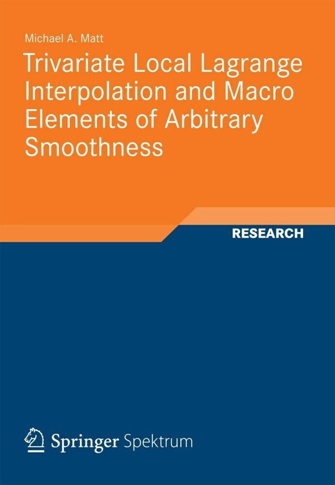 Trivariate Local Lagrange Interpolation and Macro Elements of Arbitrary Smoothness main product photo