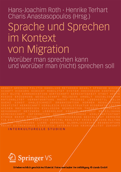Sprache und Sprechen im Kontext von Migration main product photo