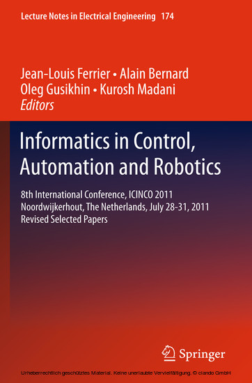Informatics in Control, Automation and Robotics main product photo