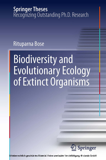 Biodiversity and Evolutionary Ecology of Extinct Organisms main product photo