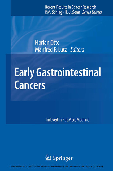 Early Gastrointestinal Cancers main product photo