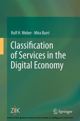 Classification of Services in the Digital Economy