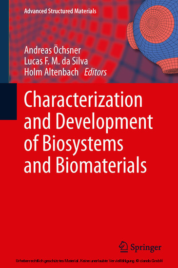 Characterization and Development of Biosystems and Biomaterials main product photo