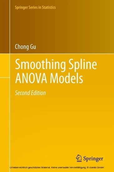 Smoothing Spline ANOVA Models main product photo