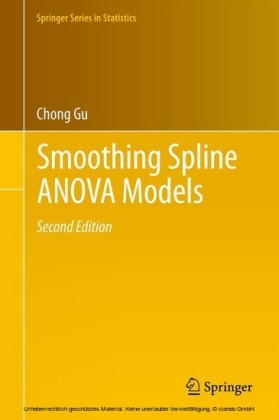 Smoothing Spline ANOVA Models
