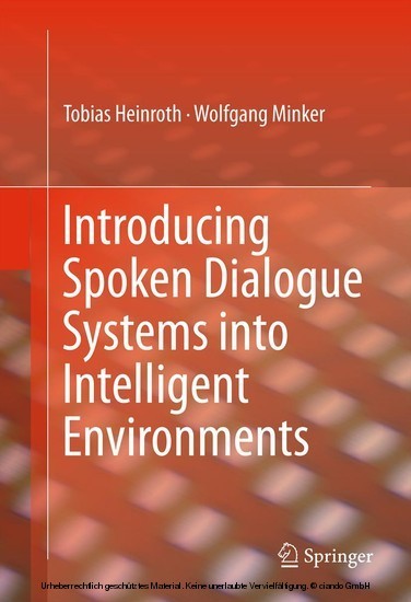 Introducing Spoken Dialogue Systems into Intelligent Environments main product photo