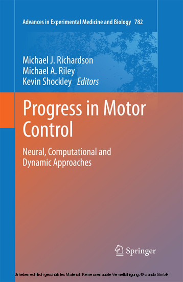 Progress in Motor Control main product photo