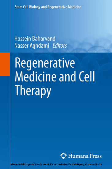 Regenerative Medicine and Cell Therapy main product photo