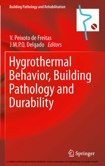 Hygrothermal Behavior, Building Pathology and Durability main product photo