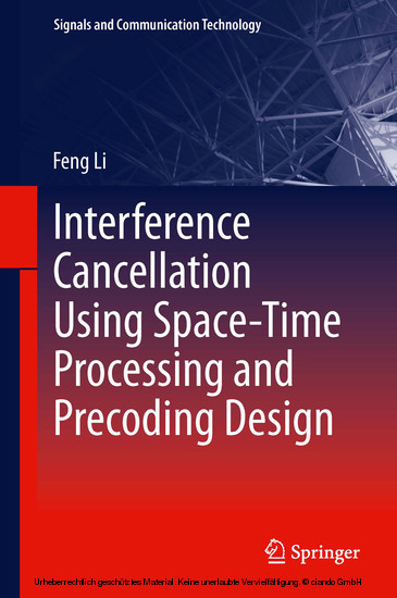 Interference Cancellation Using Space-Time Processing and Precoding Design main product photo