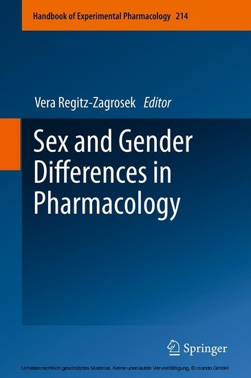 Sex and Gender Differences in Pharmacology main product photo
