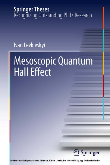 Mesoscopic Quantum Hall Effect main product photo