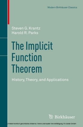 The Implicit Function Theorem